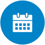 Icône d'un calendrier
