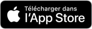 Logo de téléchargement de l'App Store